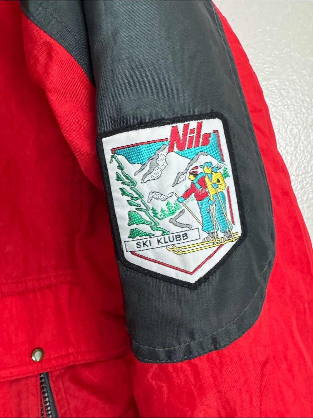 Nils Vintage Ski Jacket Goose Down Size Large - Picture 3 of 10